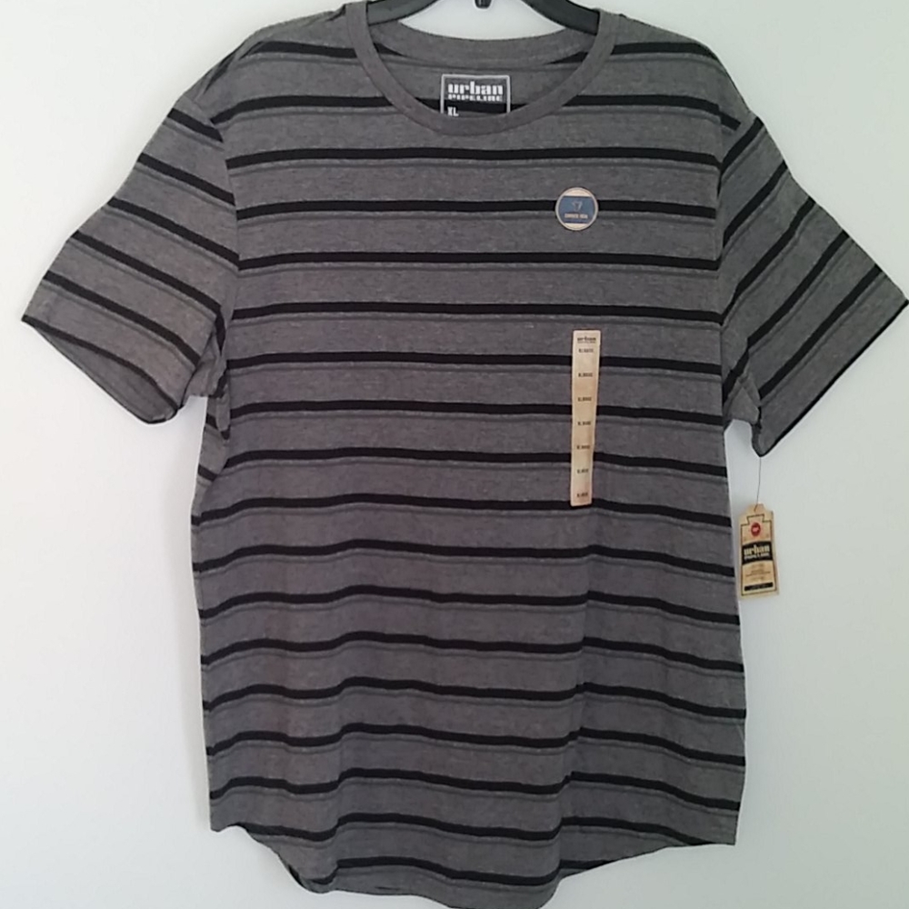 Urban pineline,Striped Tee,Classic Men's Size XL